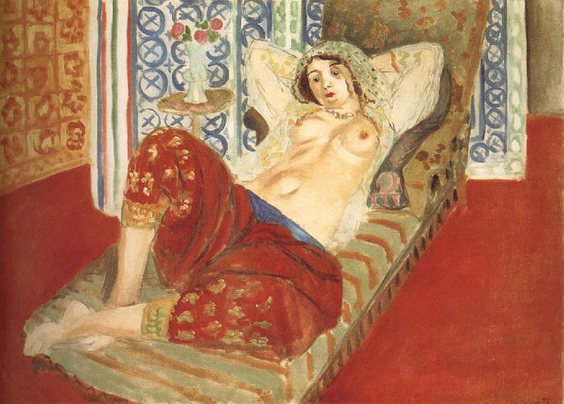 Henri Matisse Ladies wearing red pants oil painting image